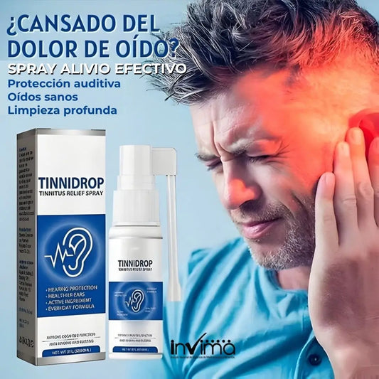 TINNIDROP | SPRAY PARA EL ALIVIO Y LIMPIEZA PROFUNDA DE LOS OÍDOS
